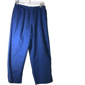 Alfred Dunner Petite 16P Blue Elastic Waist Denim Pants Cotton Blend With Pocket